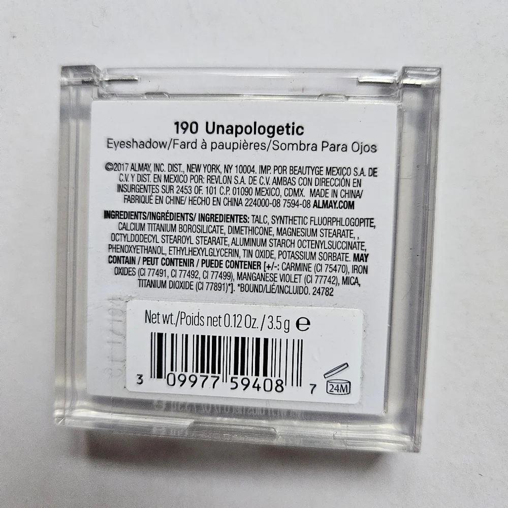 2‎ - Almay Shadow Squad Color 190 Unapologetic Eyeshadow Pallet New